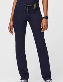 - Yola Skinny Scrub Pants Medical Doctor Nurse Petite Navy