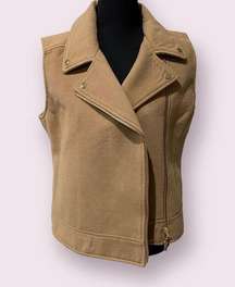 Metaphor Faux Suede Vest Size M