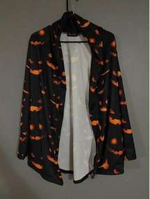 For Grand Halloween Jack-o’-lantern Cardigan Size Small NWOT