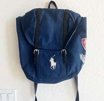 POLO Ralph Lauren Navy Blue Backpack NWT