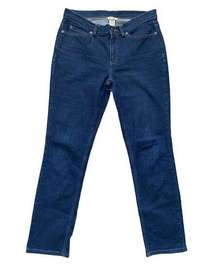 Duluth Trading Co Jeans Womens 6x29 Straight Slim Leg Mid Rise Stretch Denim
