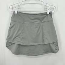 FootJoy FJ Women’s Gray Layered Golf Tennis Athletic Skort Size Small