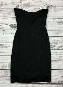 MNG by mango strapless minidress sweetheart neckline size medium