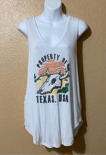 Project Karma Texas Tank Top Size Med *Casual *Boho*Western #Lightweight