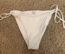 white bikini bottoms 