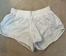 White Hotty Hot 2.5” Shorts