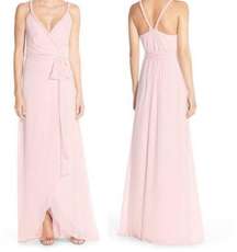 CEREMONY JOANNA AUGUST Parker Dress Long Paradise City Bridesmaid Size Small