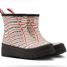 Hunter Play Sonic Logo Short Rainboots