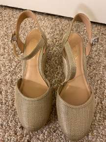 Raffia Wedges Espadrilles Sandals Sz 9 1/2