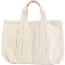 J. Jill 100% Cotton Canvas Tote Bag Sturdy Cotton Market Beach Overnight Bag