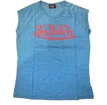 Von Dutch Y2k raglan baby tee