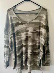 Outfitters Camo Sweater