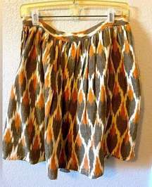 patterned skirt