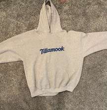 Tillamook grey embroidered vintage sweater 