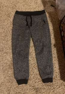 Black and Gray Oversized Sweats