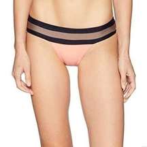 Pilyq Banded Color Block Full Bikini Bottom