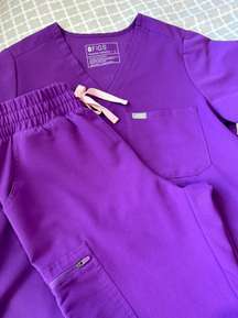 Purple Scrubs set Size Small