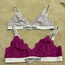 2 Victoria’s Secret lace bras