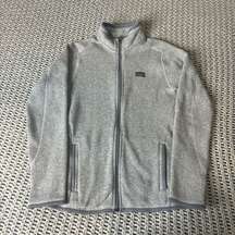 Patagonia Women's Better Sweater Fleece Jacket Full Zip Gray Size Small