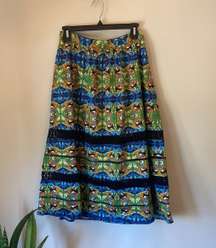 Parrot A Line Skirt