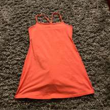 orange the hugger tennis dress size small