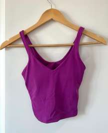 Align Tank Purple