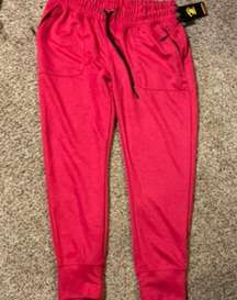 activewear pants Red L