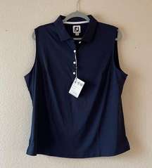 NWT footjoy sleeveless polo