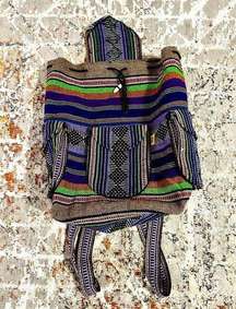 Pinzon backpack bag multicolored boho