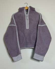 X FP Movement Slate Purple Sherpa Pullover