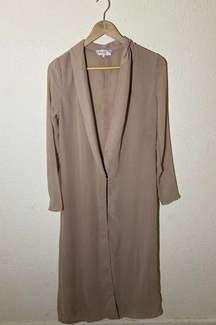 House Of CB Long Sheer Duster Thin Cardigan ( XS )