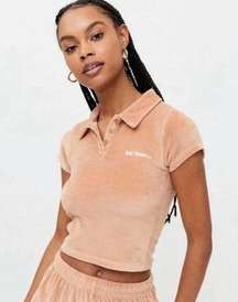 Urban outfitters velour polo