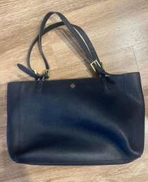 navy shoulder bag