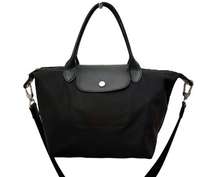 Longchamp Le Pliage Neo Small Nylon Shoulder Bag - Black