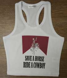 Save A Horse Western Tank