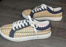 Jack Rogers Woven Teagan Sneakers - Multicolor Size 7