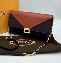 TOD’S 2 Way Crossbody/Clutch Bag