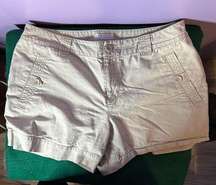 LIZWEAR Tan Shorts Liz Claiborne Size 12