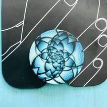 Popsocket Blue Design