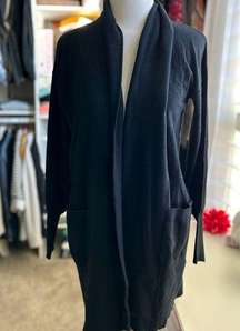 Northern Reflections Black Cardigan Small NWT