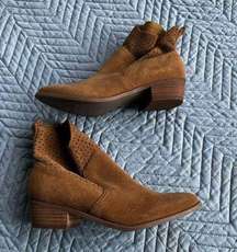 american eagle outfitters brown ankle booties size 8.5