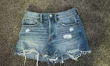 Blue  jean shorts