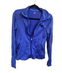 Alo Womens Cool Fit Response Jacket Blue size M