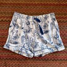 VERA BRADLEY NAUTICAL OCEAN PRINT SOFT SHORTS