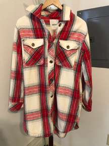 Plaid Long Coat