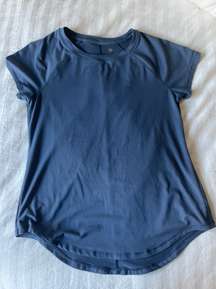 - target, blue workout tshirt