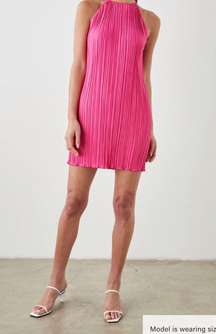 Pink Pleated Dress