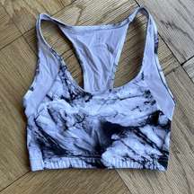 Varley marble print and mesh racerback sports bra XS athleisure/yoga/gym/workout