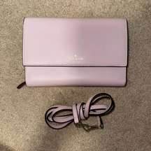 Light Purple Crossbody Wallet