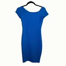 Bisou Bisou Blue Pencil Bodycon Dress Size 4